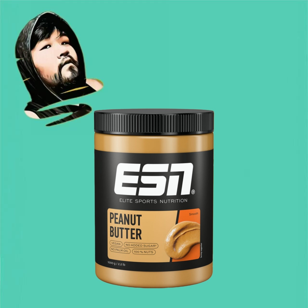 德国直邮【全场满300包邮】ESN细腻花生酱1000g