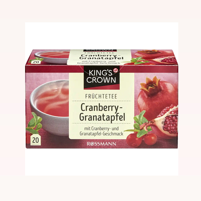 德国直邮【全场5盒包邮】king's crown果茶