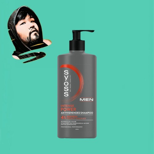 德国直邮【全场满300包邮】Syoss丝蕴男士洗发水440ml
