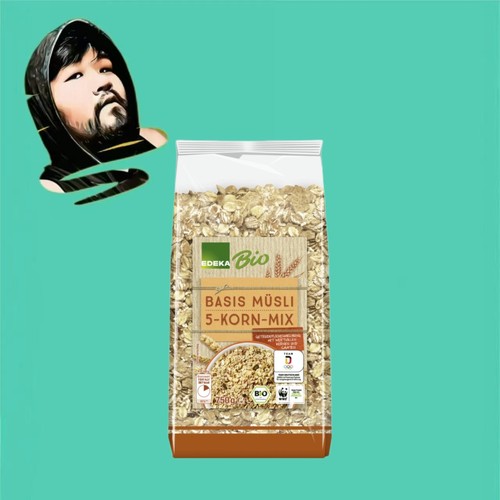 德国直邮【全场满300包邮】EDEKA有机五种谷物混合燕麦750g