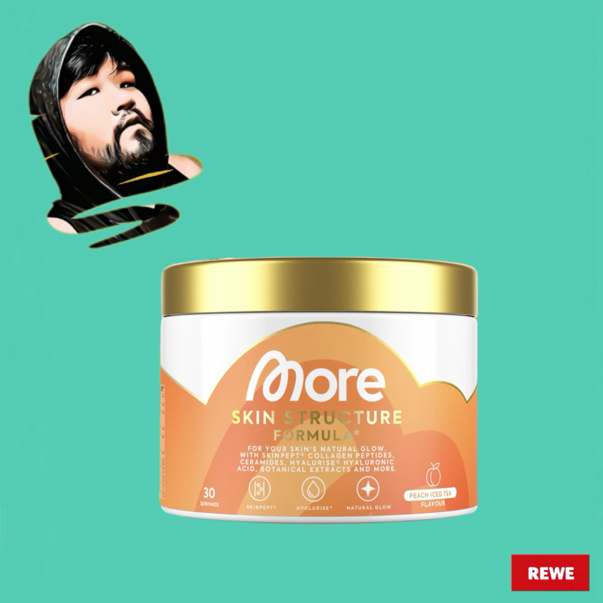 德国直邮【全场满300包邮】More胶原蛋白复合维生素粉合集270g