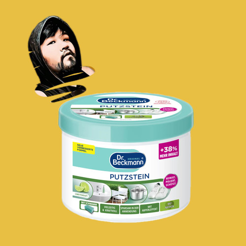 德国直邮【全场满300包邮】Dr. Beckmann多功能清洁去污膏石550g