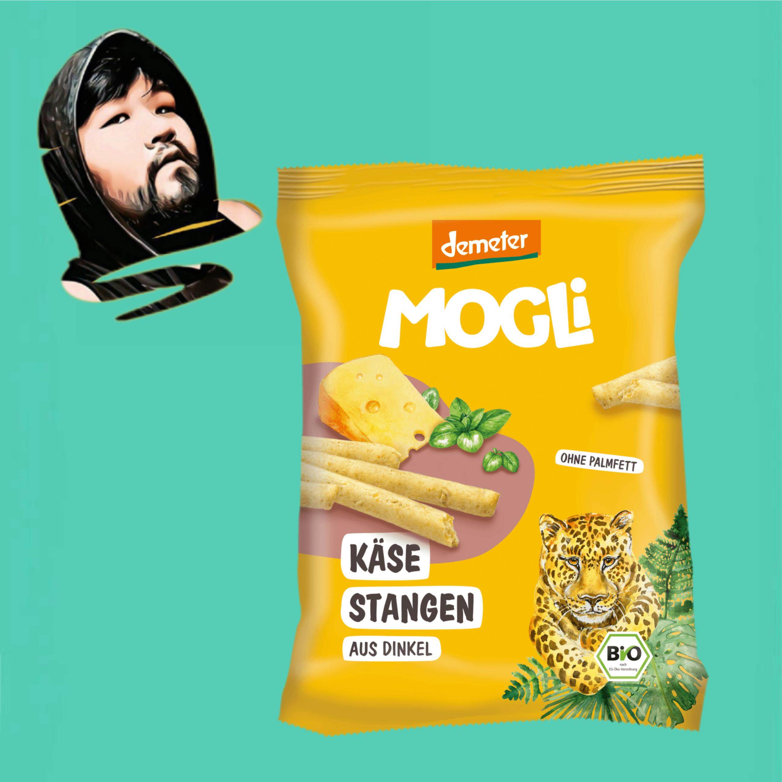 德国直邮【全场满300包邮】MOGLI 3岁+儿童有机芝士味饼干棒75g,婴童食品,宝宝饼干,淘宝优惠券,粉丝福利购,淘宝优惠卷