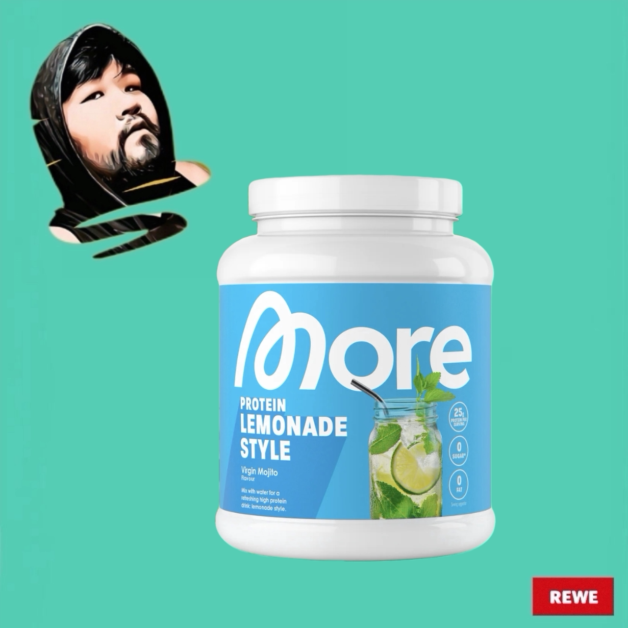 德国直邮【全场满300包邮】More清爽蛋白粉合集600g
