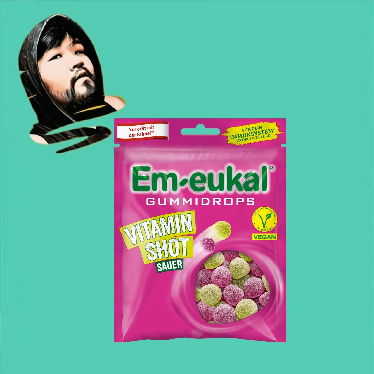 德国直邮【全场满300包邮】Em-eukal维生素软糖90g