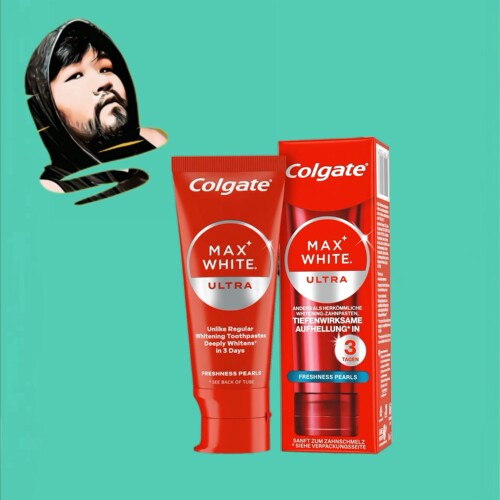 德国直邮【全场满300包邮】Colgate清新炫白牙膏50ml
