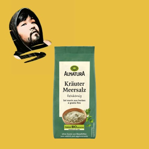 德国直邮【全场满300包邮】Alnatura有机香料盐500g