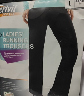 德国鹤牌crivit女士冬季保暖阻风户外骑行裤休闲长裤库存处理