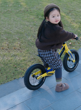 萌大圣儿童平衡车3-6岁滑行车男女孩滑步溜溜车超轻MH03新年礼物