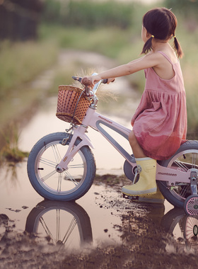 萌大圣F800儿童自行车3-8岁男孩女孩辅助轮镁合金礼物脚踏宝宝