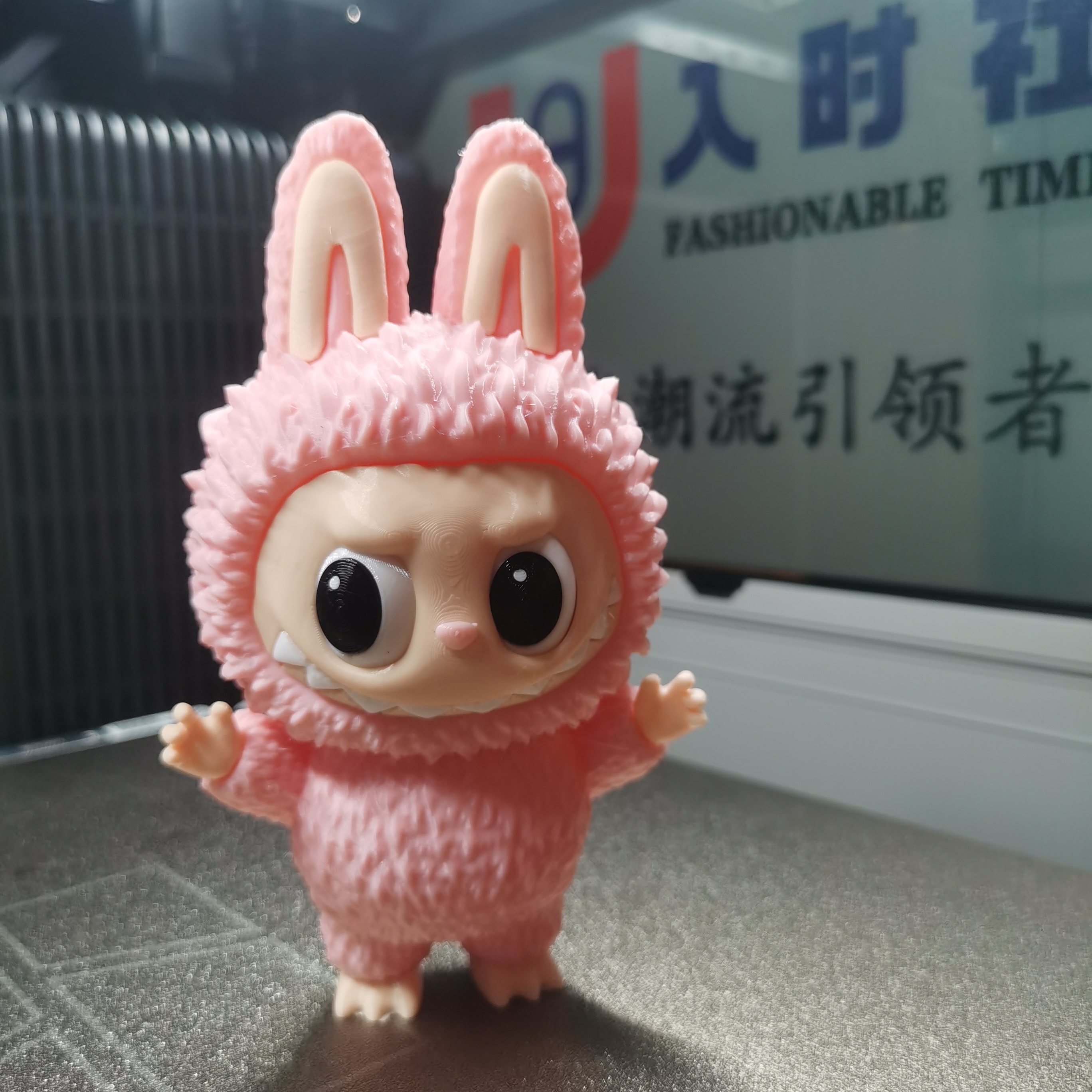 3D打印定制模型手办LABUBU沙盘景观人偶ABS、PLA、PE