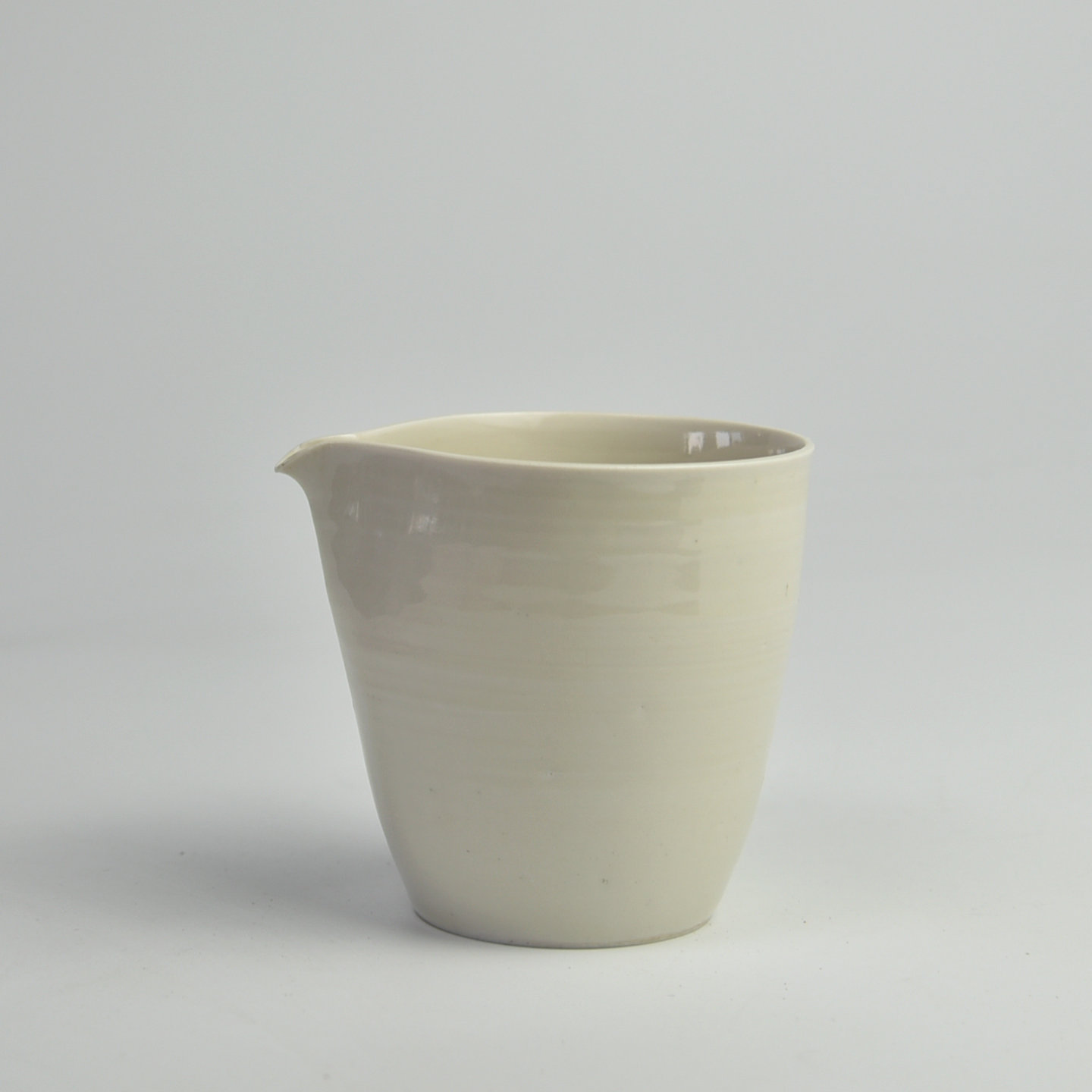 煮雪定瓷曲阳仿古釉全手公道杯