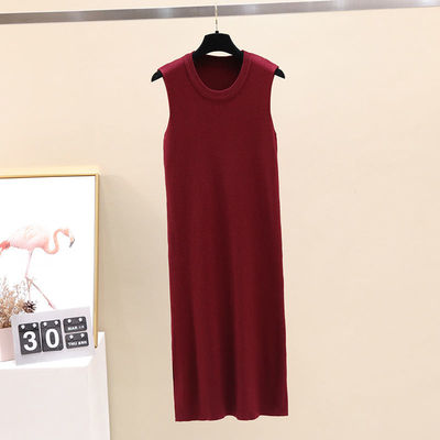 通勤无袖针织无袖针织背心