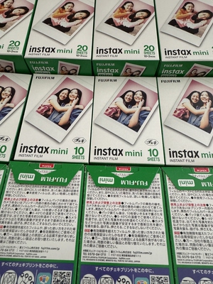 拍立得相纸mini7+/7C/mini8/9mini11/12白边相纸mini25/40/90