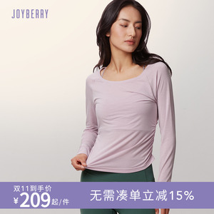 长袖T恤 瑜伽运动透气上衣 秋冬 Basic Top Joyberry