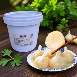 老北京糖蒜涮羊肉商用15斤桶装腌制甜蒜火锅解腻新鲜糖醋蒜泡菜新