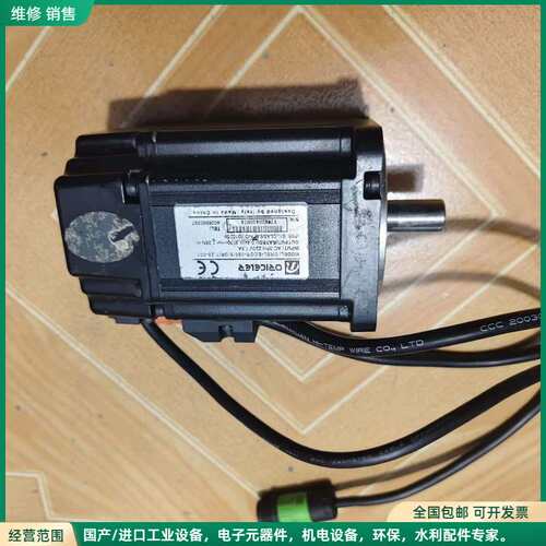 可维修400w伺服电机ORSL-ECOR-080功能正常，成色为实