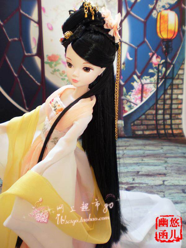 bjd可儿娃娃用拍照背景布手办粘土布景古装风玩偶娃娃场景布y4545