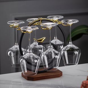 高档奢华玻璃红酒杯套装 家用大号勃艮第高脚葡萄酒杯子醒酒器套装