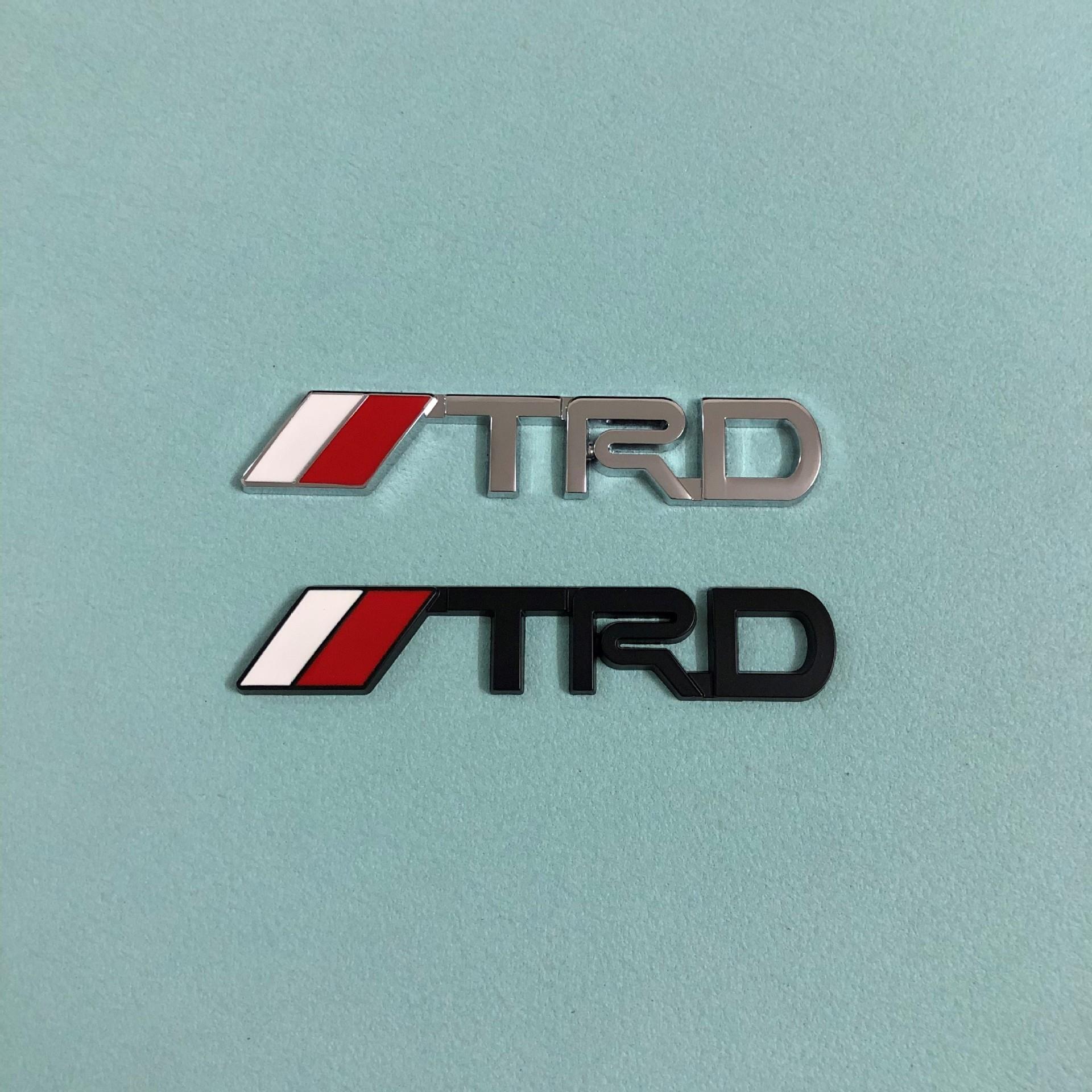 丰田TRD侧标贴汽车改装