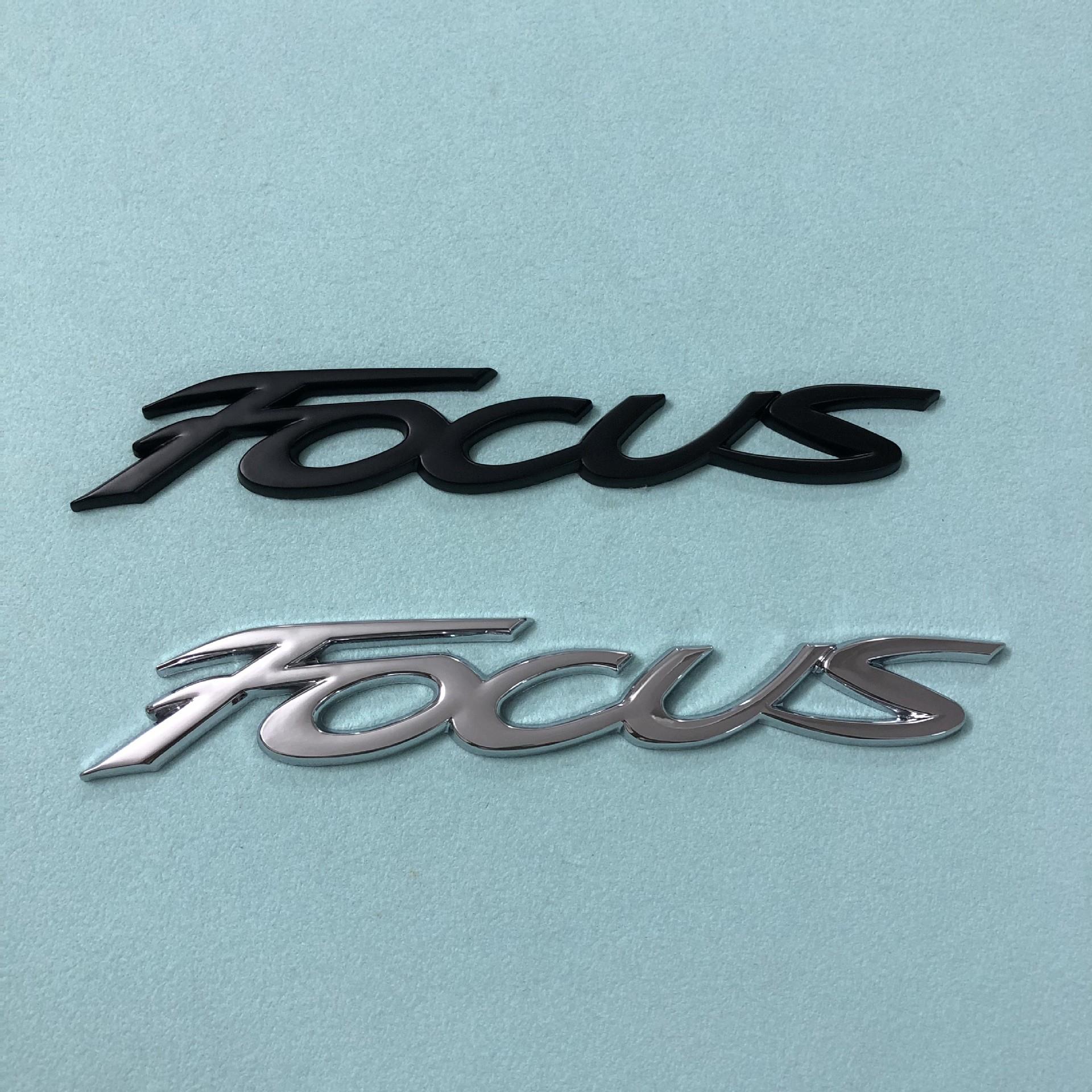 FOCUS车贴标 适用于福特福克斯金属改装车尾箱贴英文字母贴标尾标