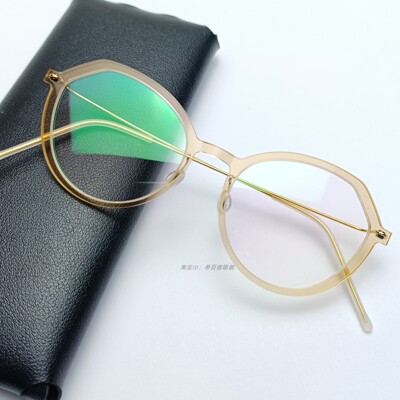 林德6626俞飞鸿同款眼镜架纯钛腿