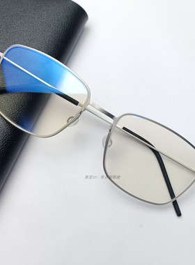 小框纯钛5gTT系列5530超轻近视眼镜框架无螺丝张云龙男女同款小脸