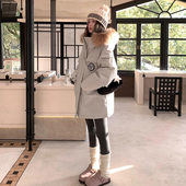 新款 羽绒棉服女高级感派克服中长款 2025韩版 冬季 加厚工装 棉袄外套