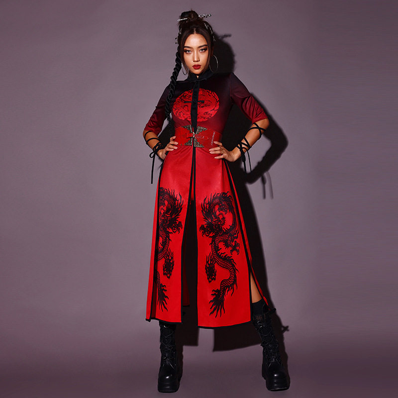 成人ds演出服新款性感夜店gogo女歌手大气演出服中国风商演舞台