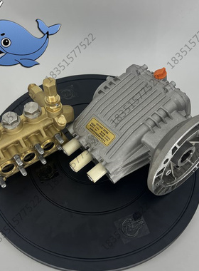 苏州鲸鱼JYCC0815A 1115A高压洗车机泵头BZ0918B清洗机铜头曲轴箱