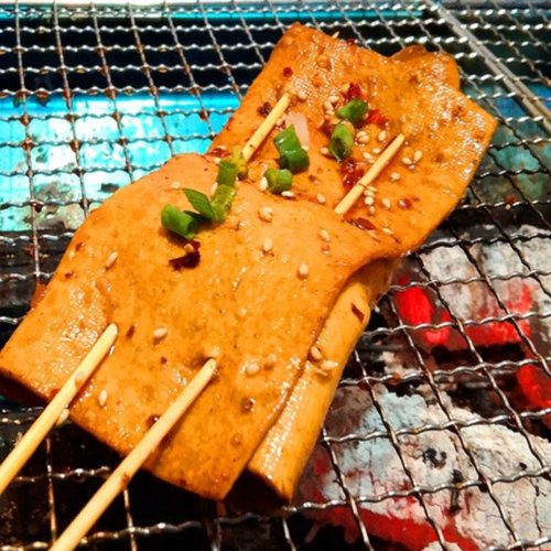 重庆四川特产烧烤豆皮豆腐皮