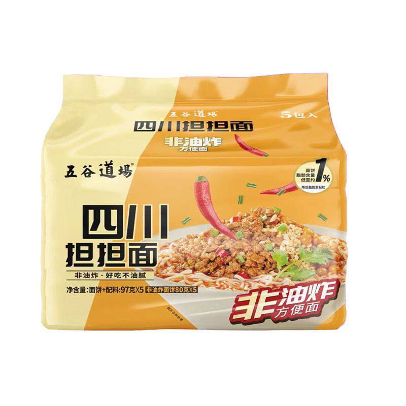 担担面味河南袋装非油炸方便面