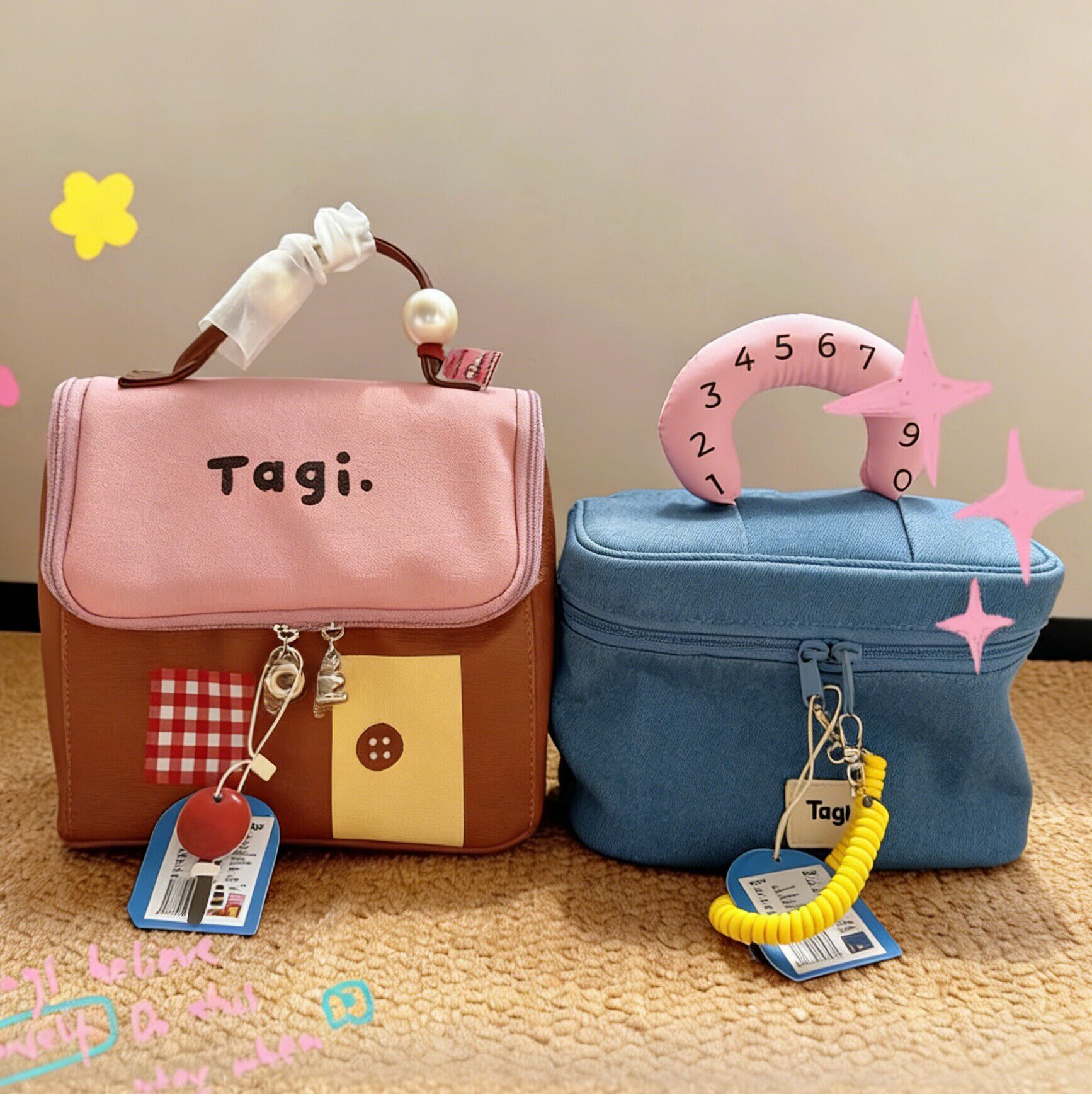 Tagi.化妆包女便携大容量2025新款高端外出洗漱收纳分区防水礼物