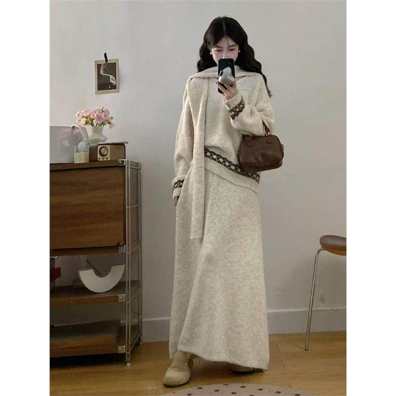 大码胖mm巨好看绝美套装裙2025超火秋冬一整套ootd穿搭遮肉两件套,女装/女士精品,时尚套装,淘宝优惠券,粉丝福利购,淘宝优惠卷