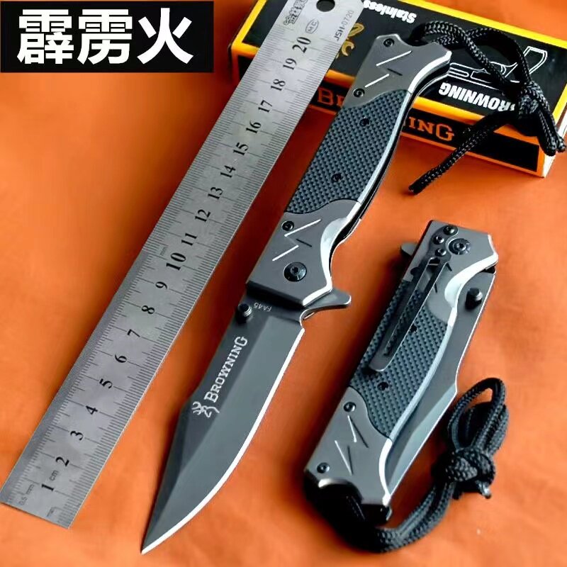 户外随身刀具防身冷兵器军工刀折