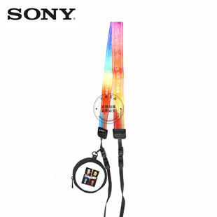 索尼x孤独摇滚联名相机肩带镜头盖包套装 微单相机摄影挂脖绳背带