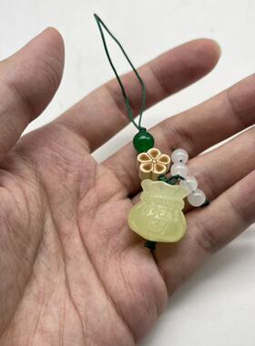 夜光钱袋+梅花精美钥匙扣挂件