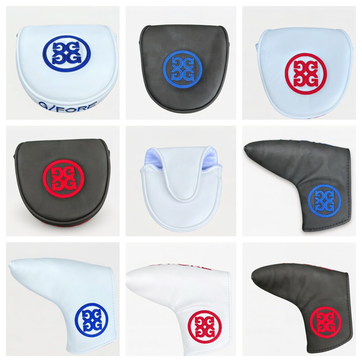 高尔夫推杆磁吸皮质杆套LOGO图片