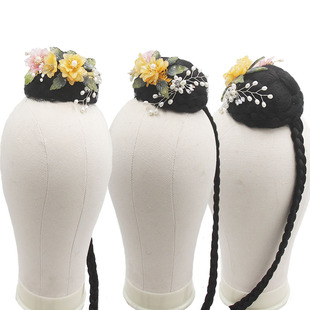 古典舞《听过去的故事》独舞头饰孙靖雯同款 民间舞艺考高定