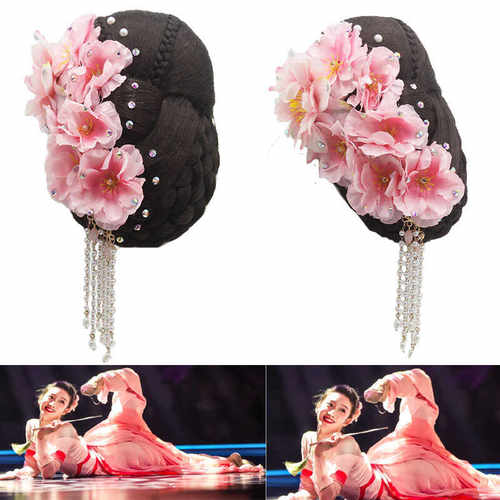 朱瑾慧同款艺考头饰古典舞头饰