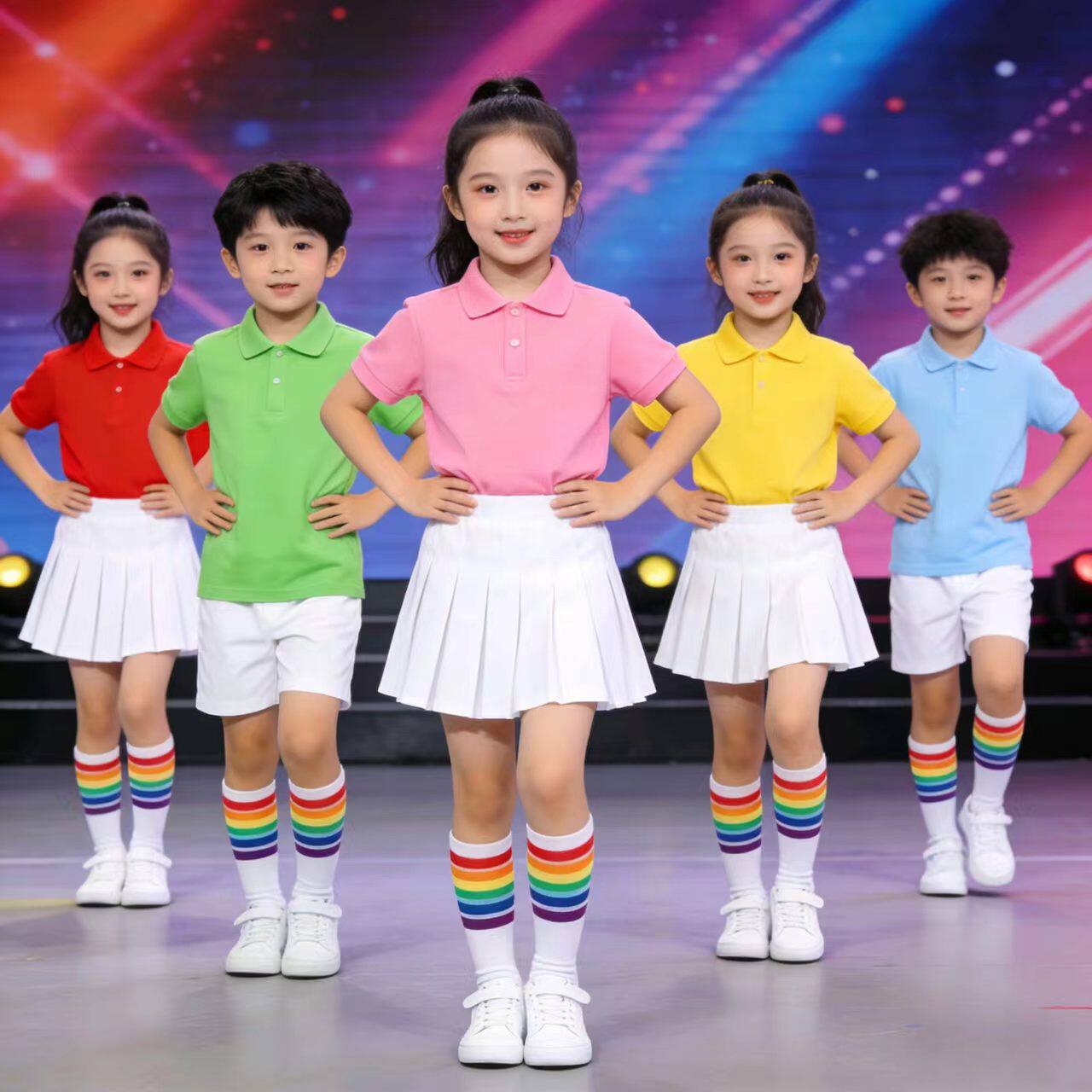 六一啦啦操运动会演出服套装