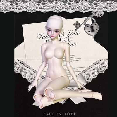 洛洛女体bjd素体3分4分素体