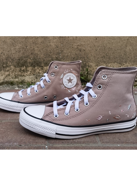 CONVERSE匡威 All Star大童儿童美拉德高帮休闲运动鞋A08401C