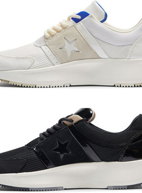 5折~匡威CONVERSE女鞋厚底增高3M反光条休闲跑步鞋 163310 163311