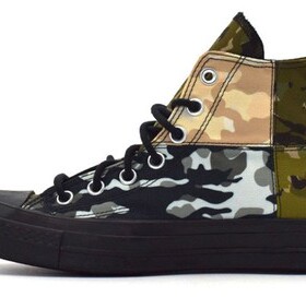 张艺兴同款匡威CONVERSE1970S迷彩拼接高帮帆布鞋165912C 165913C