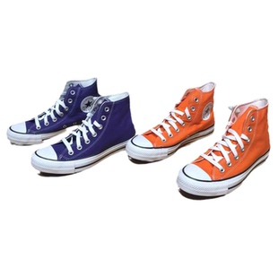 纯色糖果色匡威All A07871C A07872C A00792C Star男女高帮帆布鞋