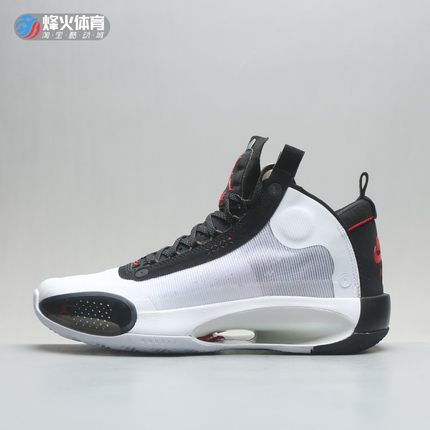 烽火Air Jordan 34 AJ34新年CNY黑白日食篮球鞋BQ3381 DA1899-900