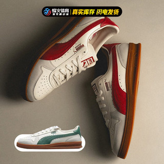 烽火 Puma Indoor OG 白红 低帮复古运动休闲板鞋 395363-01