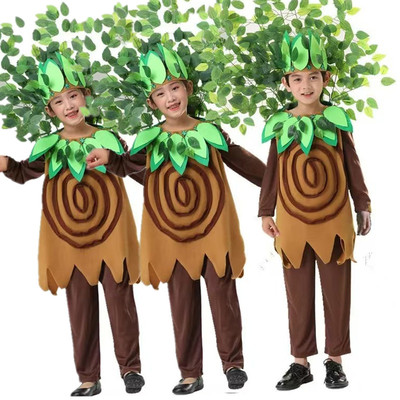 大树植物猎人舞蹈表演男女通用