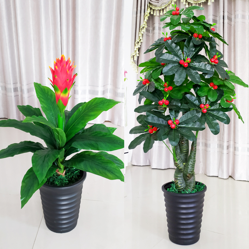 仿真盆栽客厅室内装饰绿植假树